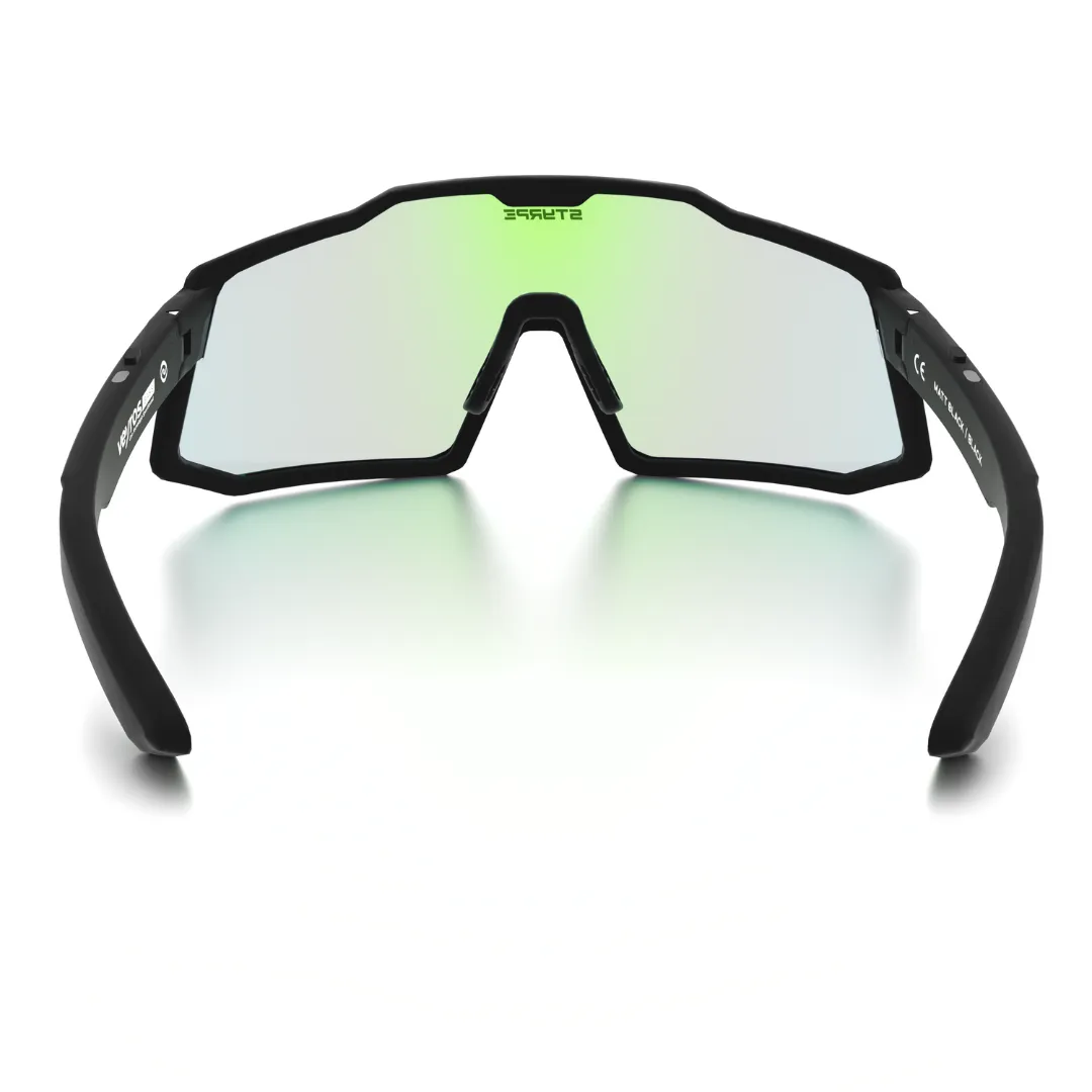 BASS MATT BLACK PHOTOCROMIC GREEN BACK