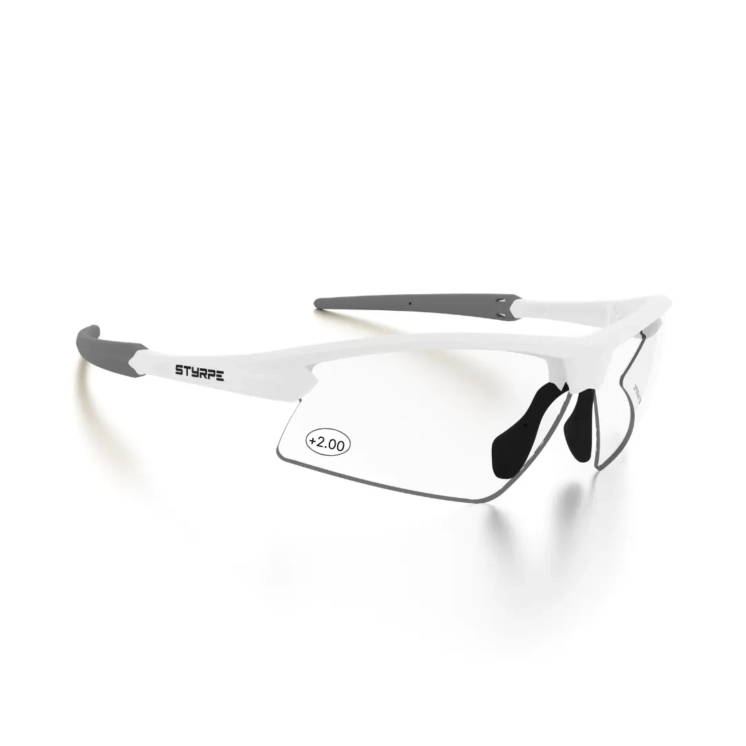 Styrpe 04 White / Grey bifocal fotocromática +2,00
