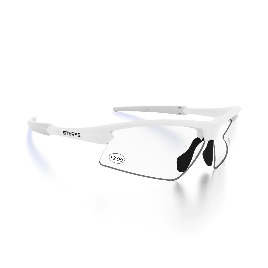 Styrpe 04 White / White bifocal fotocromática +2,00